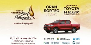 La  Fiesta Nacional del Chef Patagónico 2024 en Villa Pehuenia Moquehue tiene fecha y se suma el sorteo de una camioneta Toyota 4x4 0KM