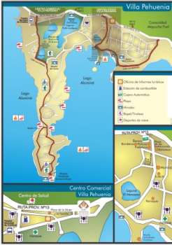 Mapa de Circuitos y Áreas Turísticas
