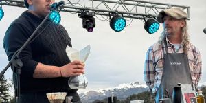 Café de Kenya con queso ahumado: Cristian Coñuequir y Sebastián Goodbar mostraron una combinación que no muchos imaginaban